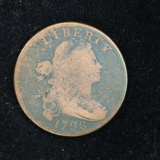 1798 Large Cent 1C Draped Bust