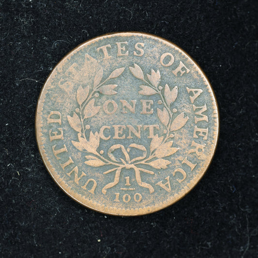 1798 Large Cent 1C Draped Bust