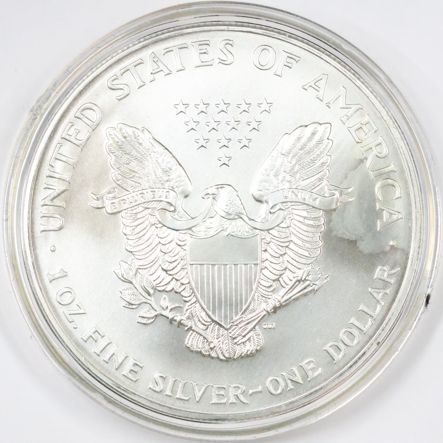 2001 1 oz .999 Fine Silver American Eagle Colorized - NASCAR Superstars - Dale Earnhardt