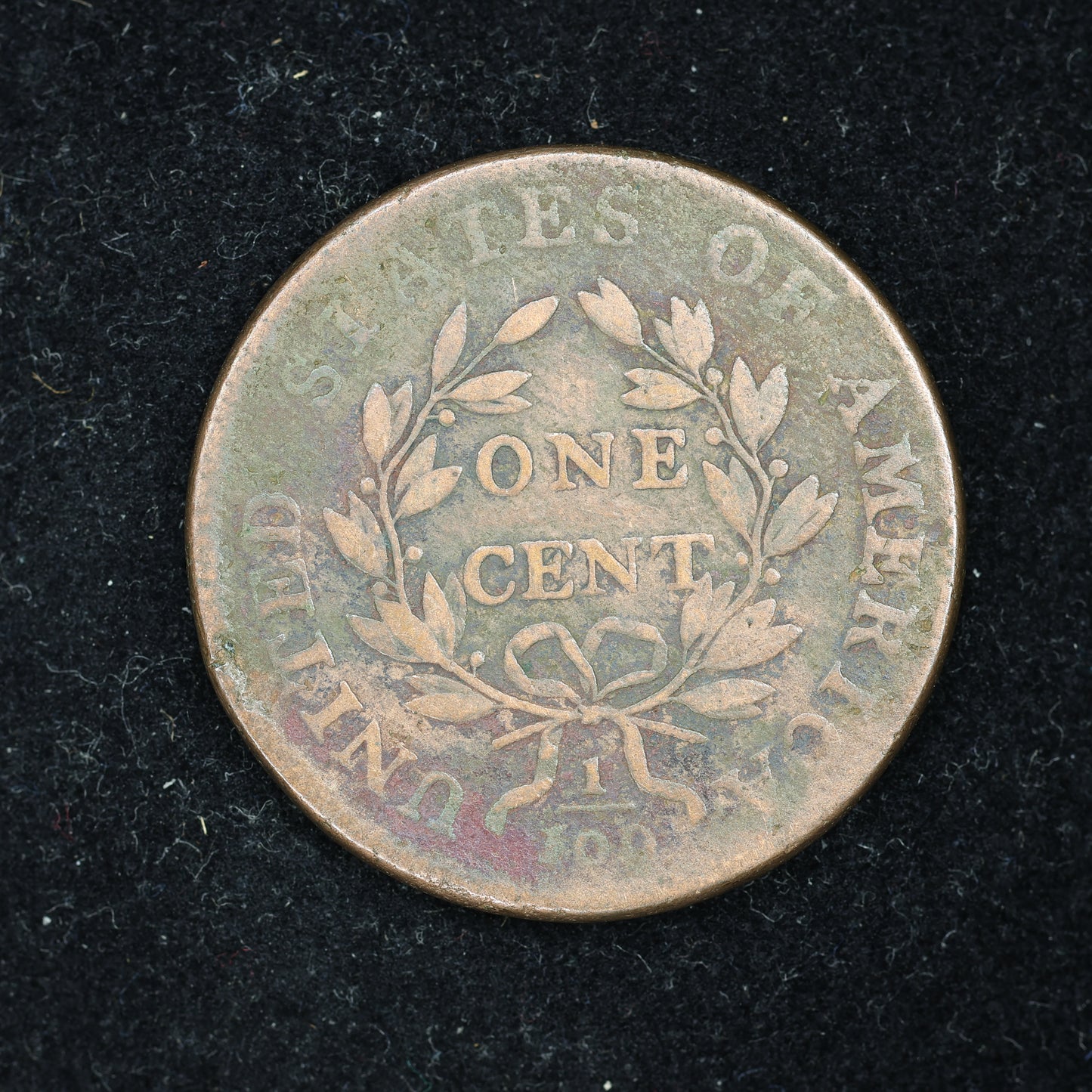 1800 Large Cent 1C Draped Bust Normal Date