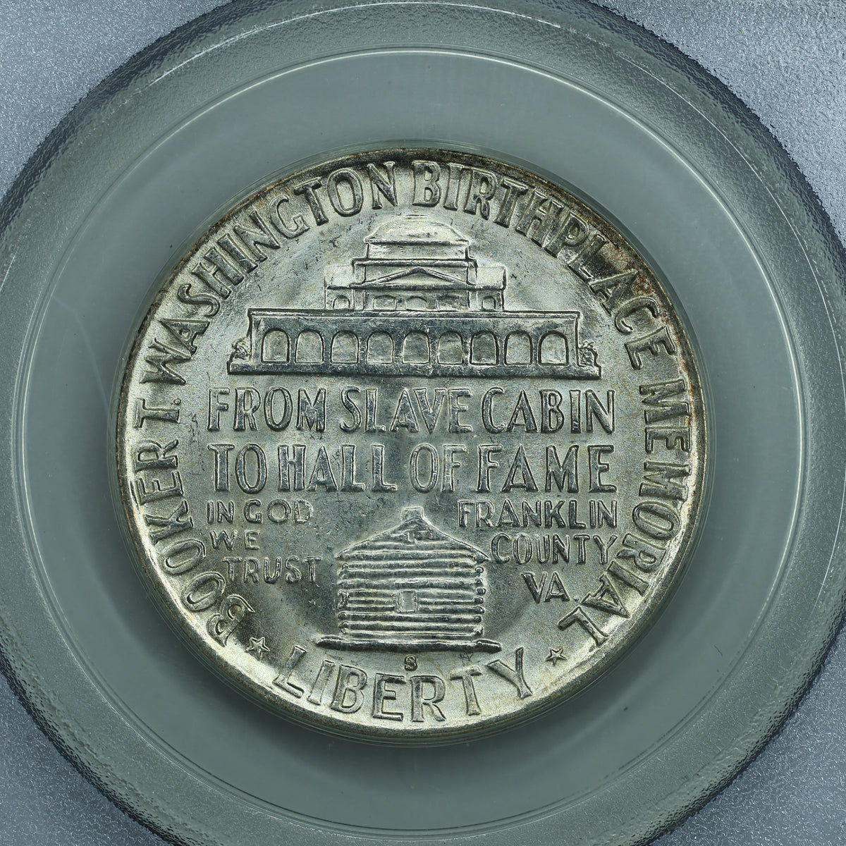 1950 S Booker T. Washington Half Dollar 50c Commemorative - PCGS MS63 OGH