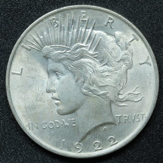 1922 Peace Dollar - Silver - Philadelphia