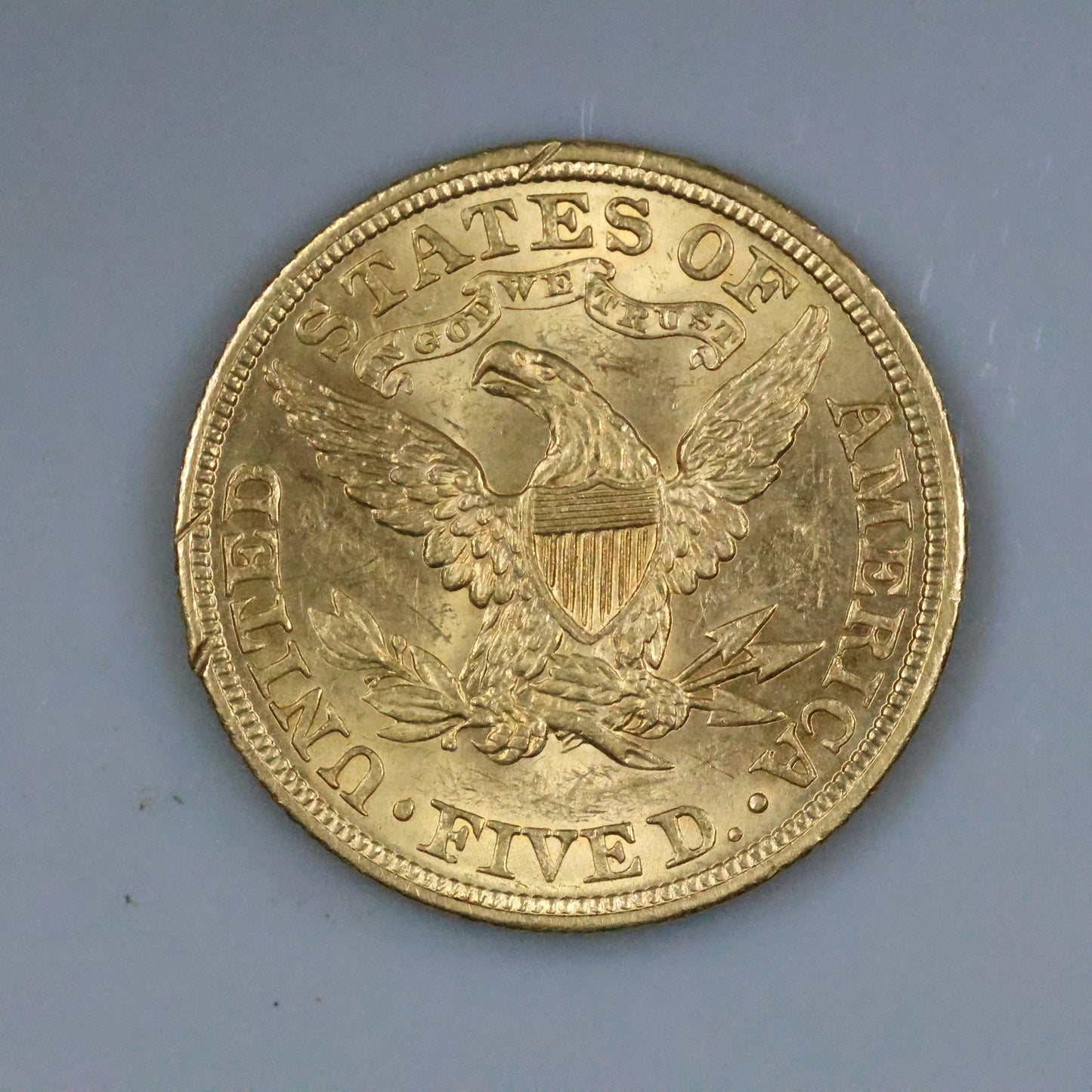 1907 (Philadelphia) $5 Liberty Head US Gold Half Eagle Coin