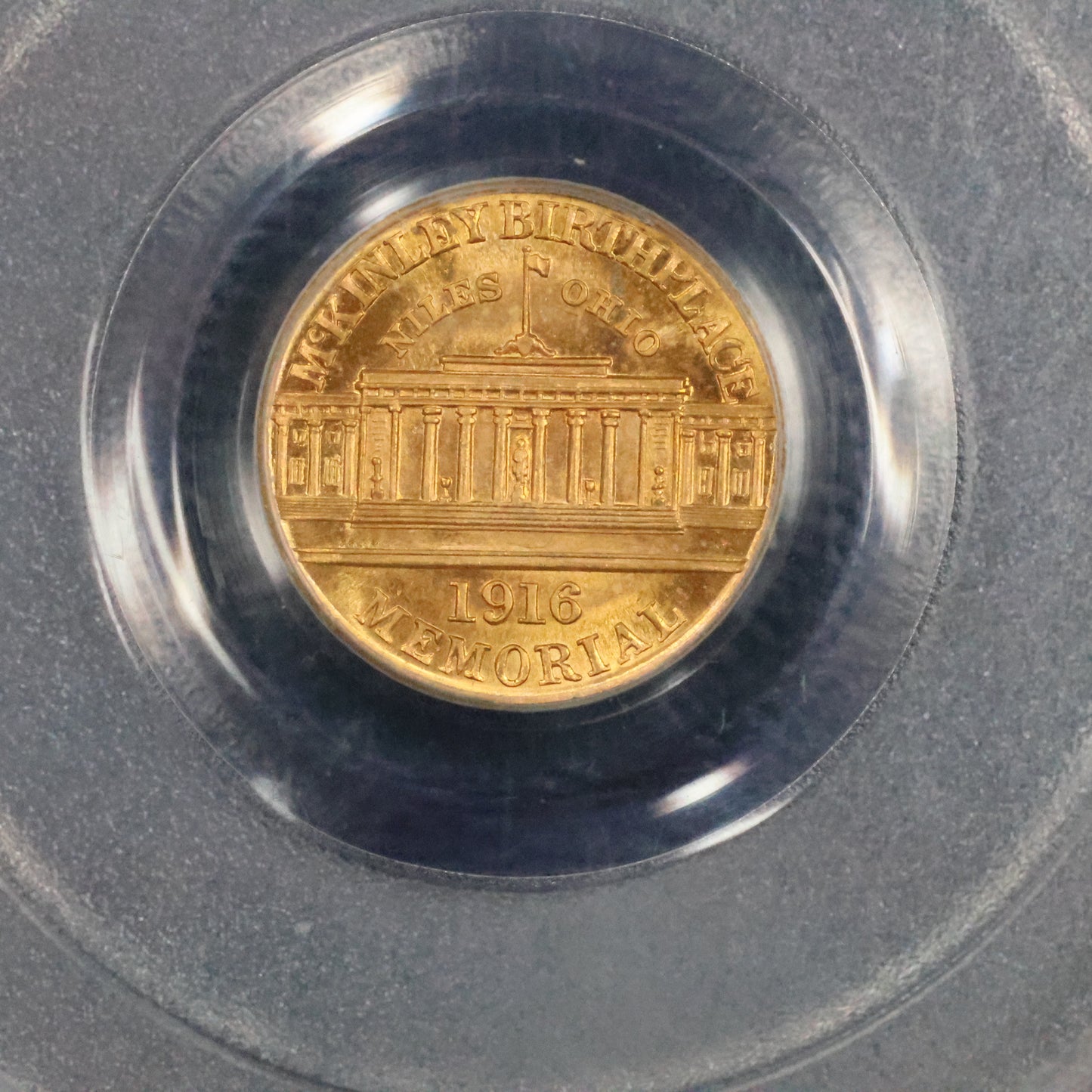 1916 G1$ McKinley Commemorative Gold 1$ - PCGS MS64 Green Label