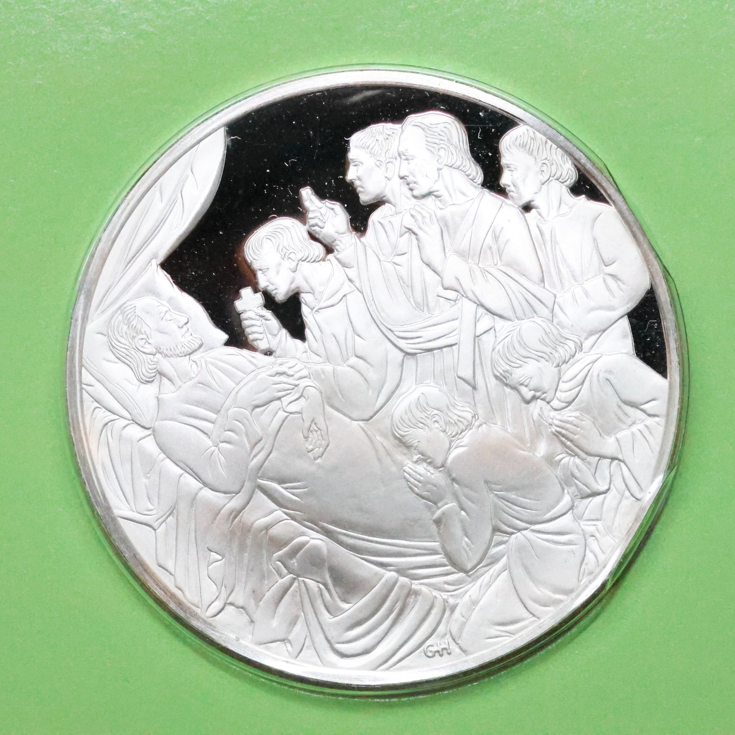 Franklin Mint Saint Patrick's Day STERLING SILVER Medals - Completes Ministry At Saul
