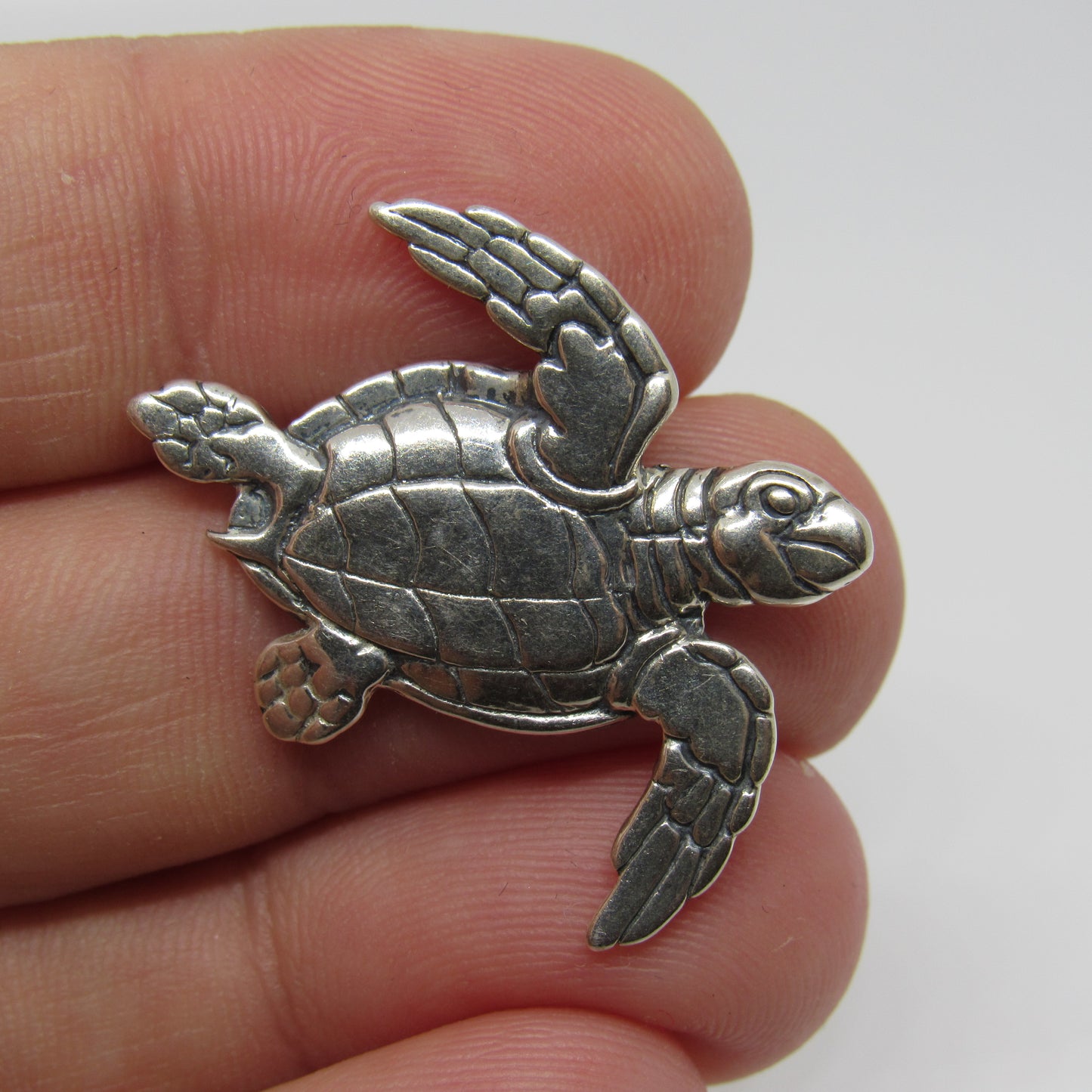 KABANA KBN Sterling Silver 925 Sea Turtle Pendant