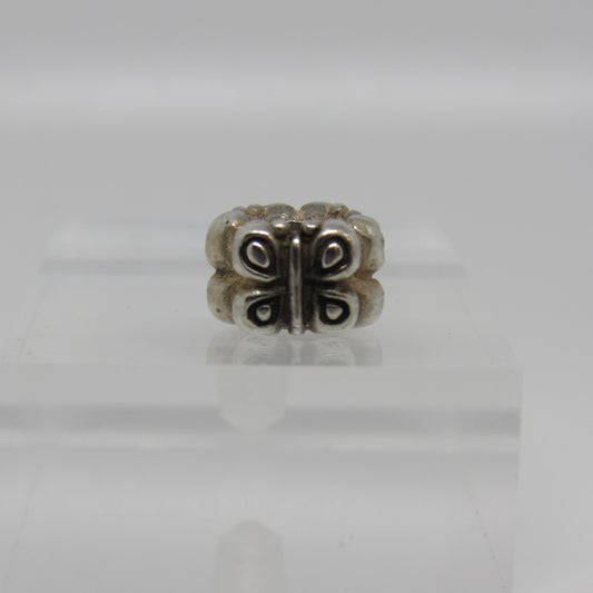 Retired Pandora Sterling Silver ALE 925 Butterfly Bead Charm #790285