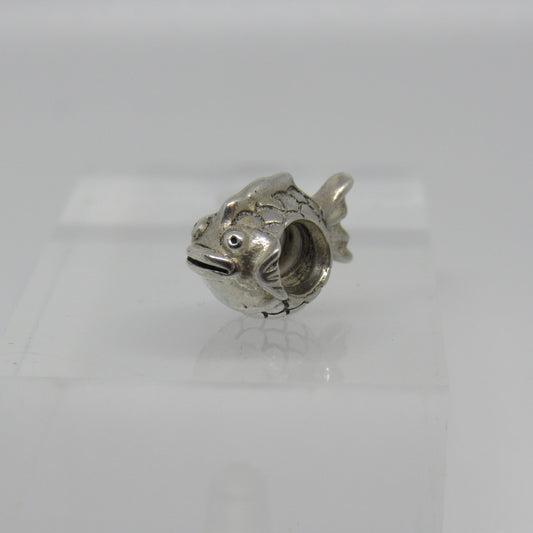 Pandora Sterling Silver 925 ALE Happy Fish Animal Charm Bead #790392