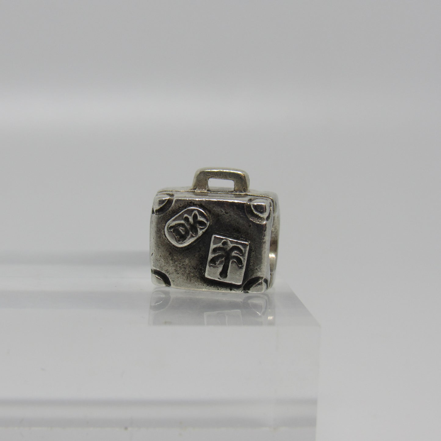 Pandora Sterling Silver Paris Adventure Suitecase Charm #790362