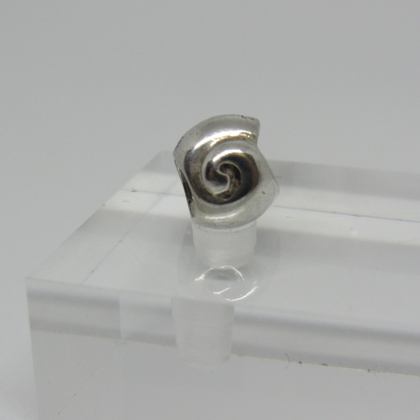 Pandora Sterling Silver Snail Shell Charm #790114