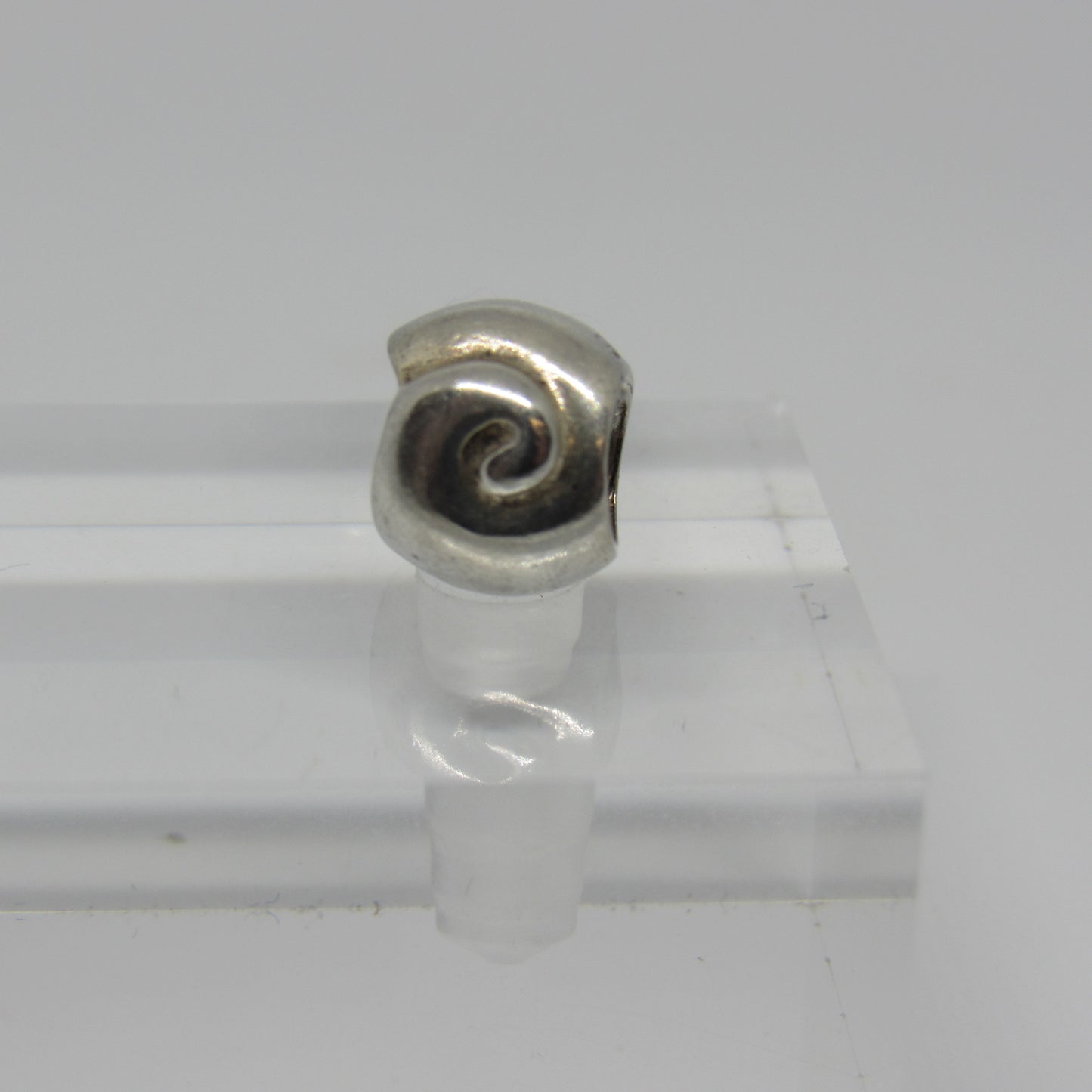 Pandora Sterling Silver Snail Shell Charm #790114