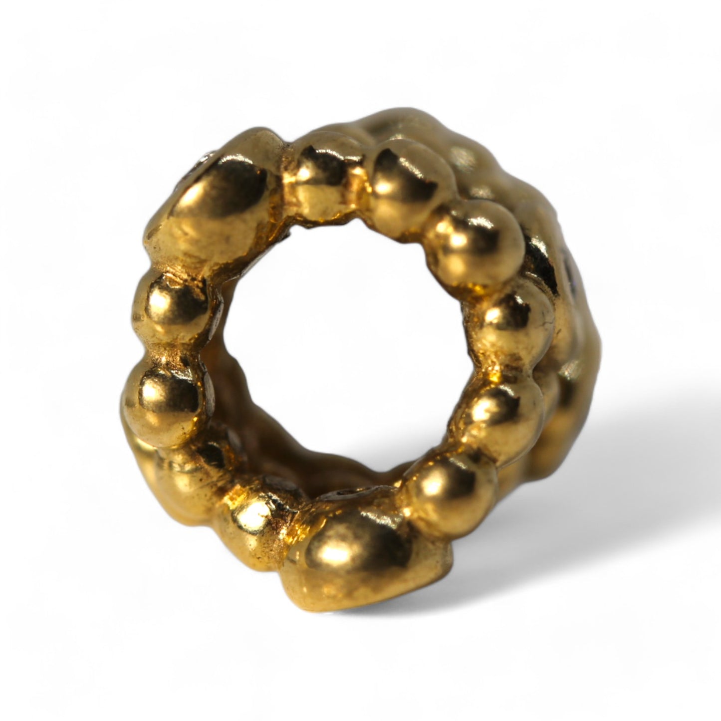 Pandora 14k Yellow Gold Precious Memory Bead with Diamonds #750459D