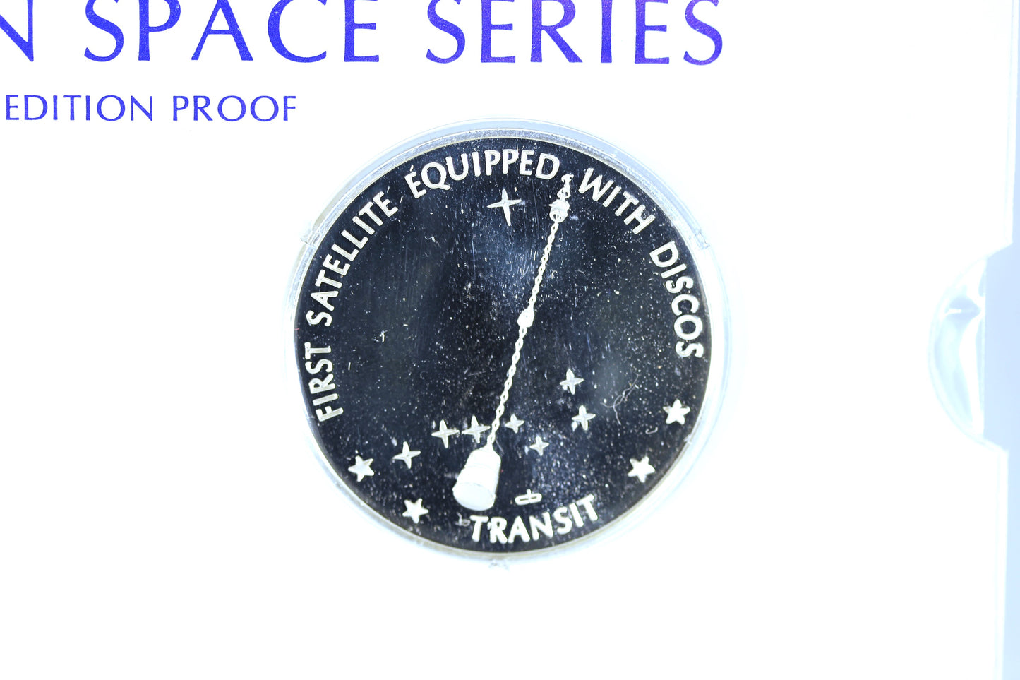 Franklin Mint 925 Sterling Silver America in Space -  OAO III & Transit