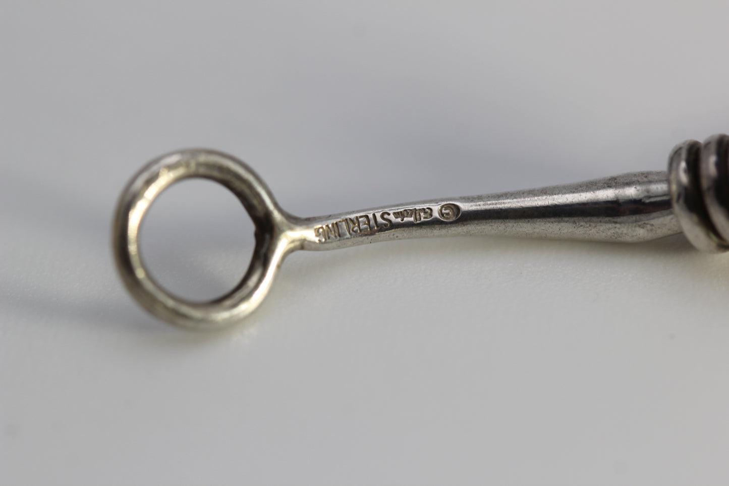 Vintage Ed Levin Sterling Silver 925 Modernist Slide Bar Bracelet ~7.5 inch 7.4 grams