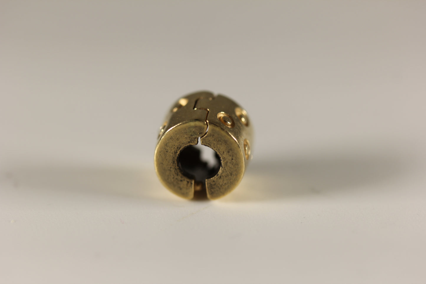 Pandora 14k Gold Seeing Spots Clip Charm Bead - #750345