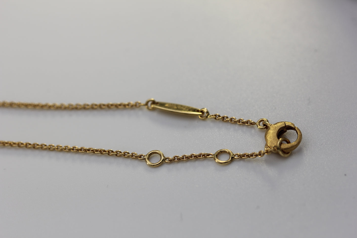 Marco Bicego Jaipur Yellow Gold Mixed Link Necklace 18in