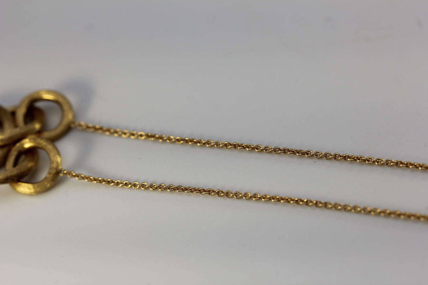 Marco Bicego Jaipur Yellow Gold Mixed Link Necklace 18in