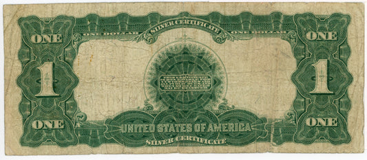 1899 $1 Dollar Bill Silver Certificate Speelman White F-236 M14332160A