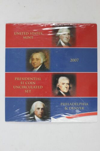 2007 United States Mint Presidential $1 Coin Uncirculated Set - Sealed