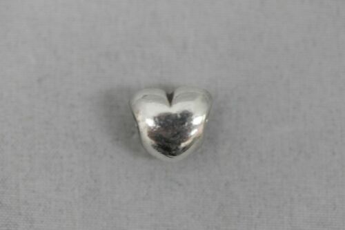 Pandora Sterling Silver 925 ALE Big Smooth Heart Charm Bead - #790137