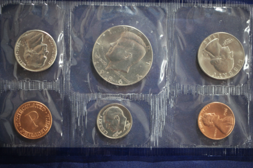 1986 Uncirculated Mint Set P and D Special Packaging