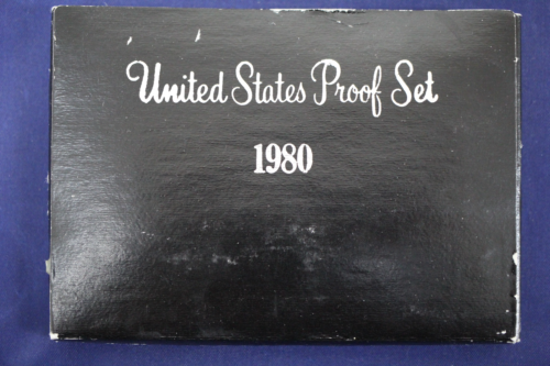1980 United States US Mint Proof Set w/ Box