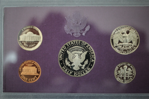 1991 United States US Mint Proof Set w/ Box & COA