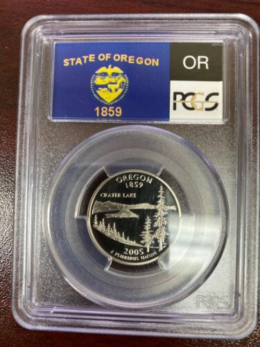 2005-S PCGS PR69 DCAM Oregon State Quarter Proof