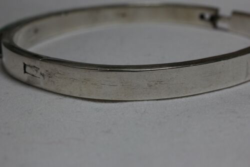 925 Sterling Silver Bangle Bracelet 7 inch