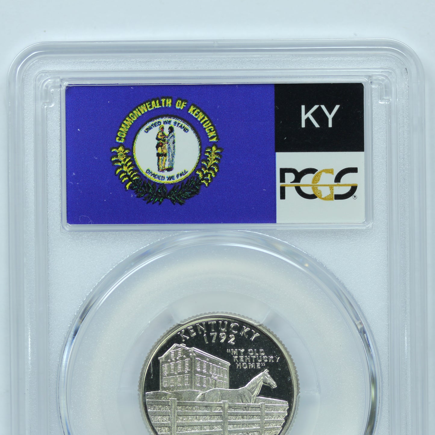 2001 S (San Francisco) 25c Clad Kentucky Quarter - PCGS PR 69 DCAM