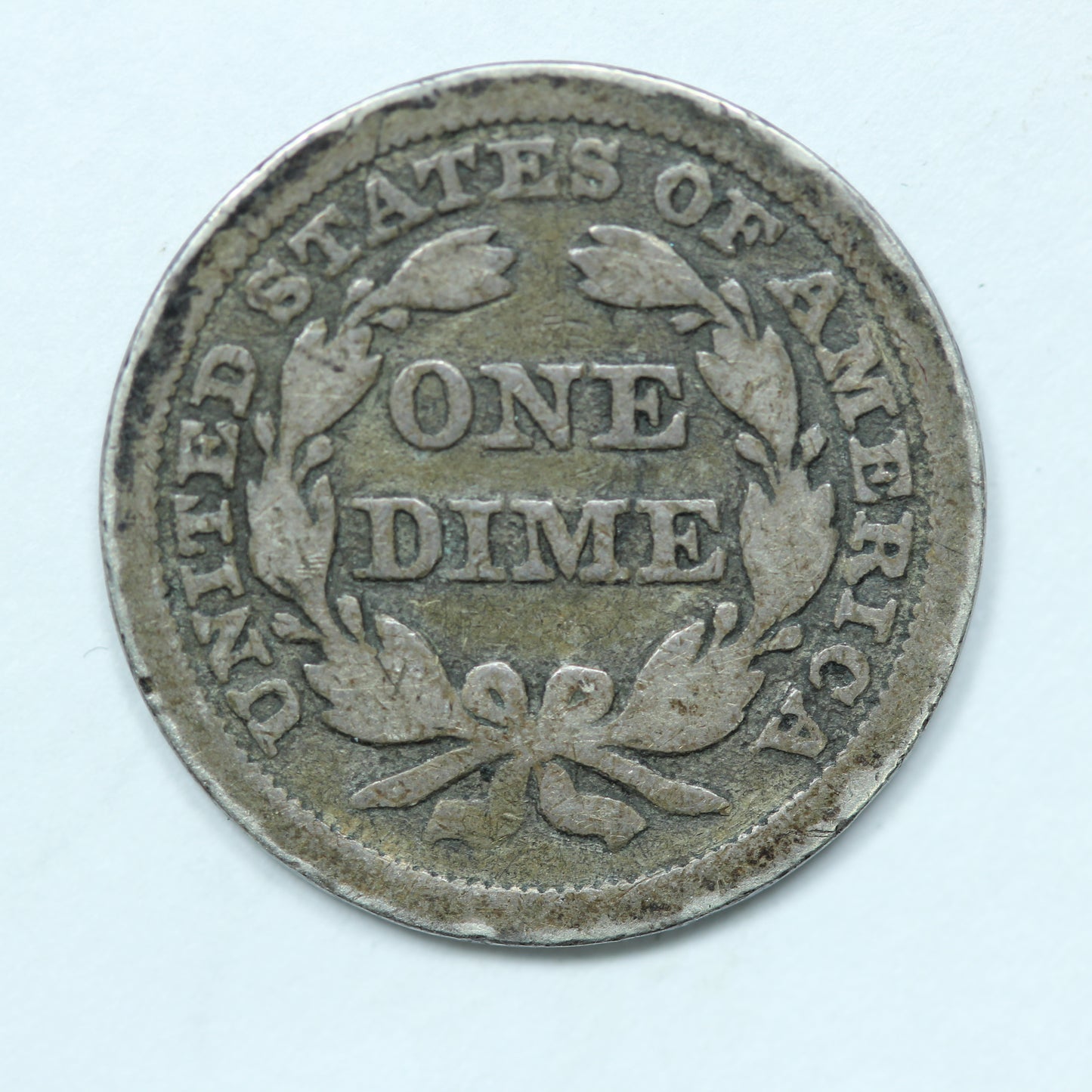 1856 Seated Liberty Dime 10c 90% Silver