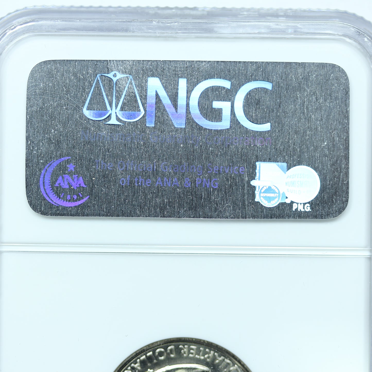 1999 P 25c New Jersey Quarter - NGC MS 66