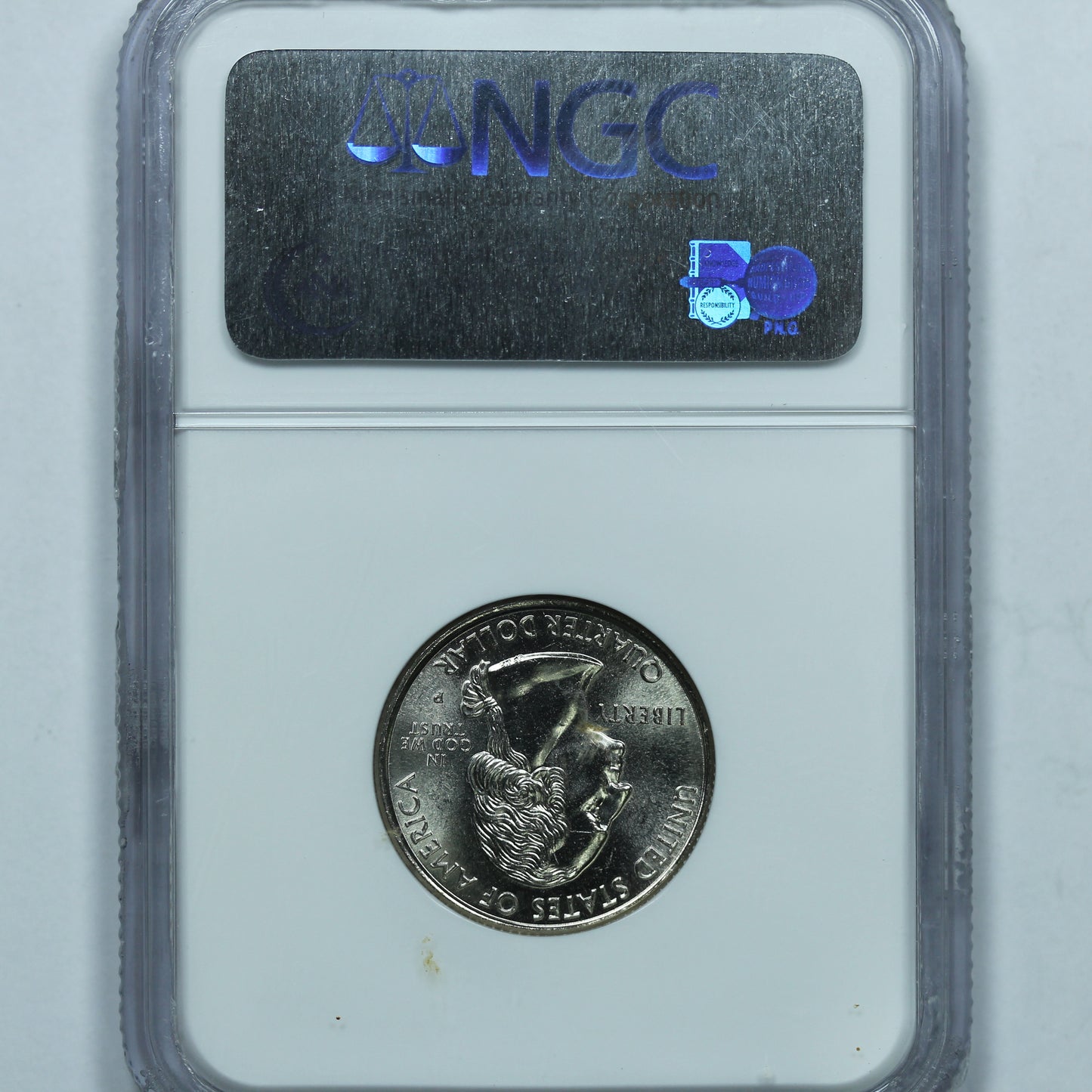 1999 P 25c Connecticut Quarter - NGC MS 66