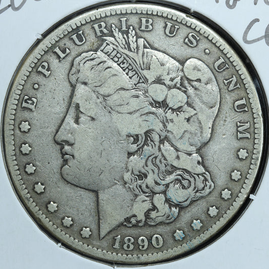 1890 CC Morgan Silver Dollar - Carson City
