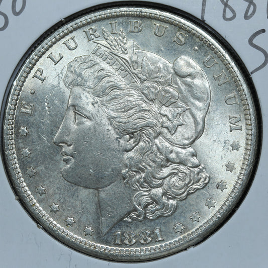 1881 S Morgan Silver Dollar - San Francisco