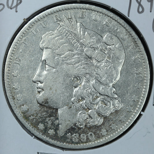 1890 O Morgan Silver Dollar - New Orleans