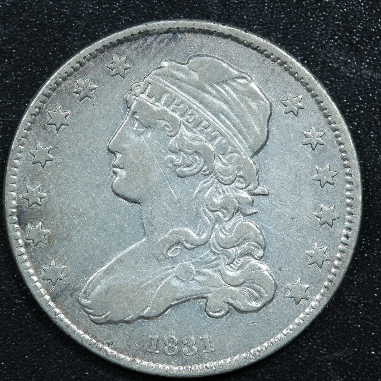 1831 Capped Bust Quarter 25c Small Letters