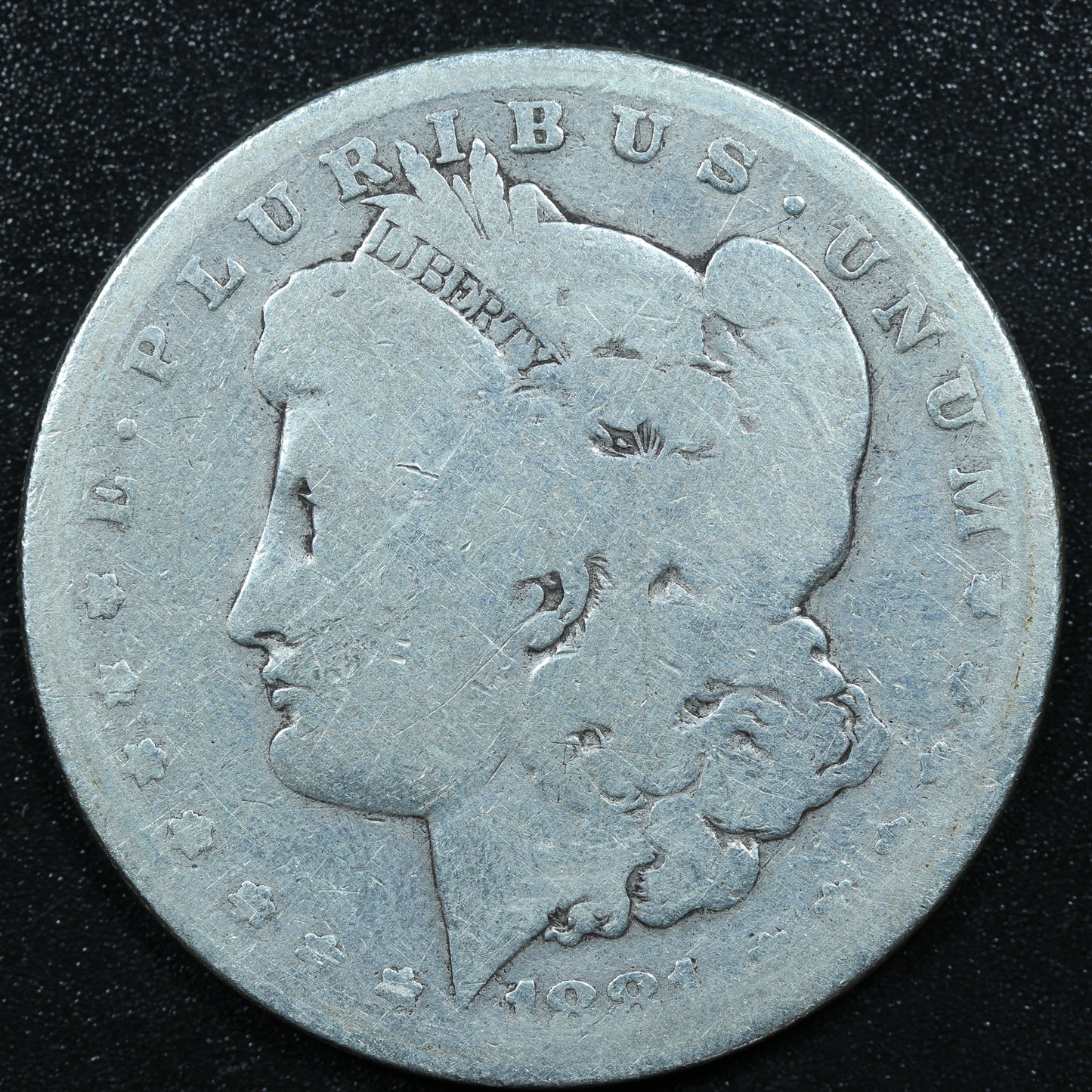 1881 P Morgan Silver Dollar - Philadelphia