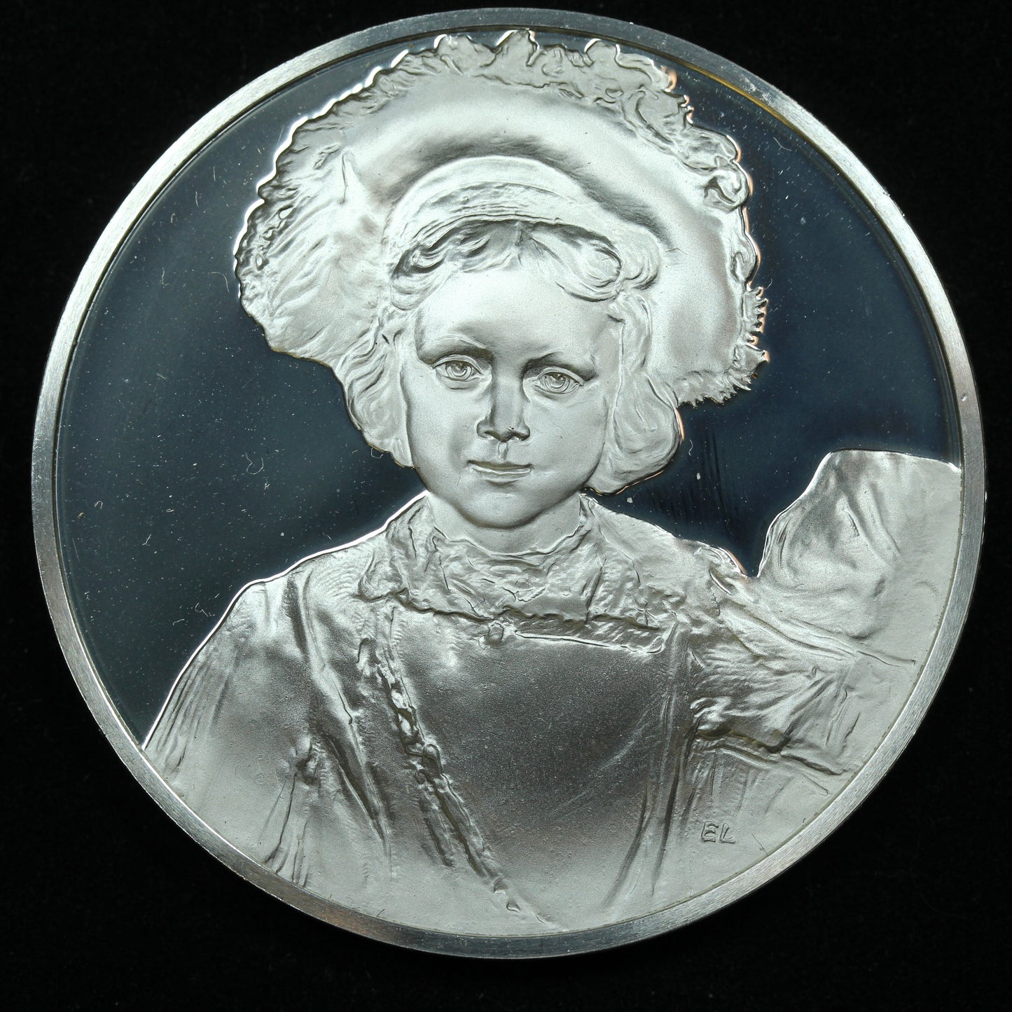 Sterling Silver Franklin Mint Genius of Rembrandt Boy in Fanciful Dress