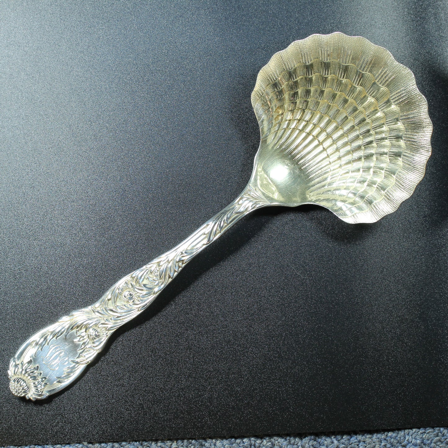 Chrysanthemum by Tiffany and Co Sterling Silver Berry / Casserole Spoon - Mono