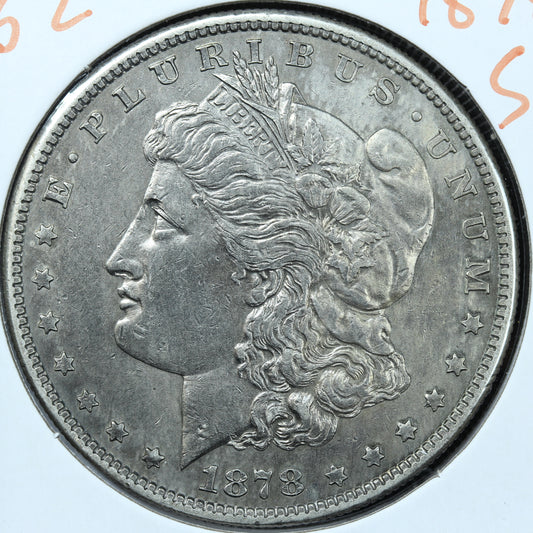 1878 S Morgan Silver Dollar - San Francisco