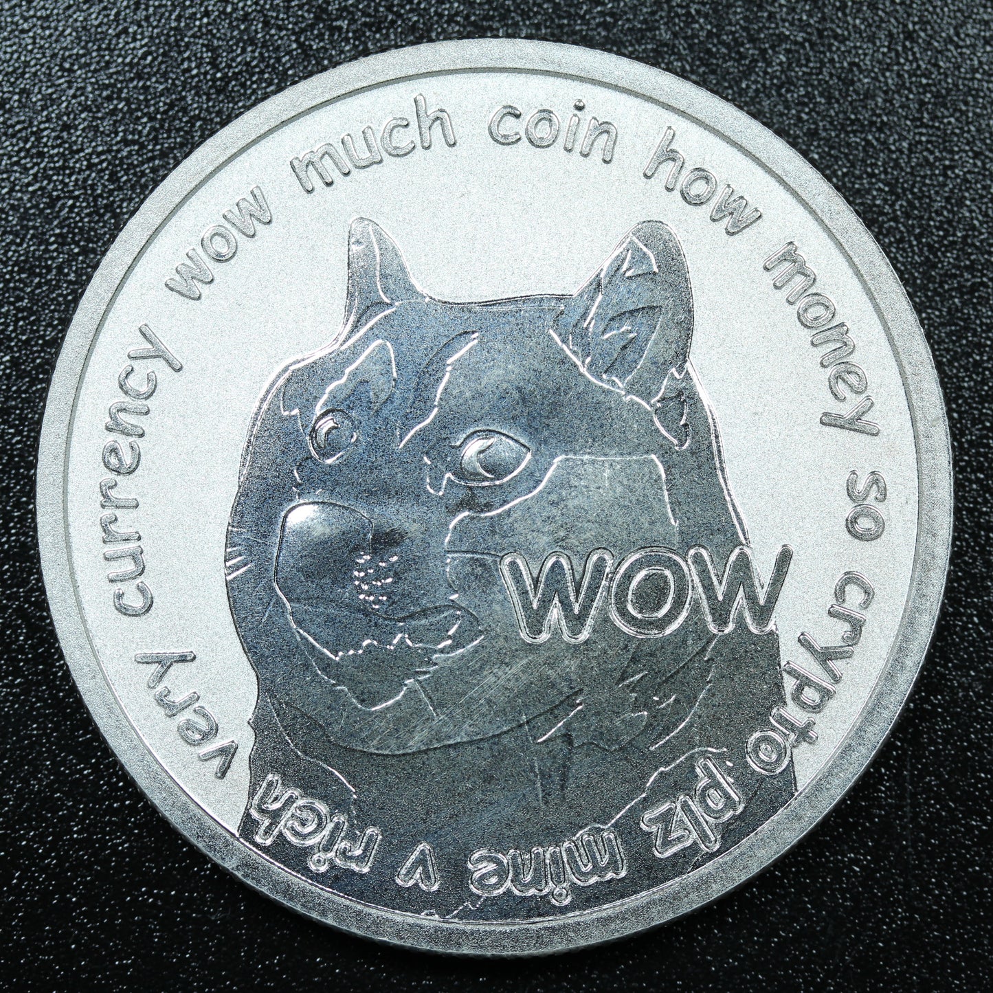 1 oz .999 Fine Silver - Dogecoin Bitpay Wow To The Moon