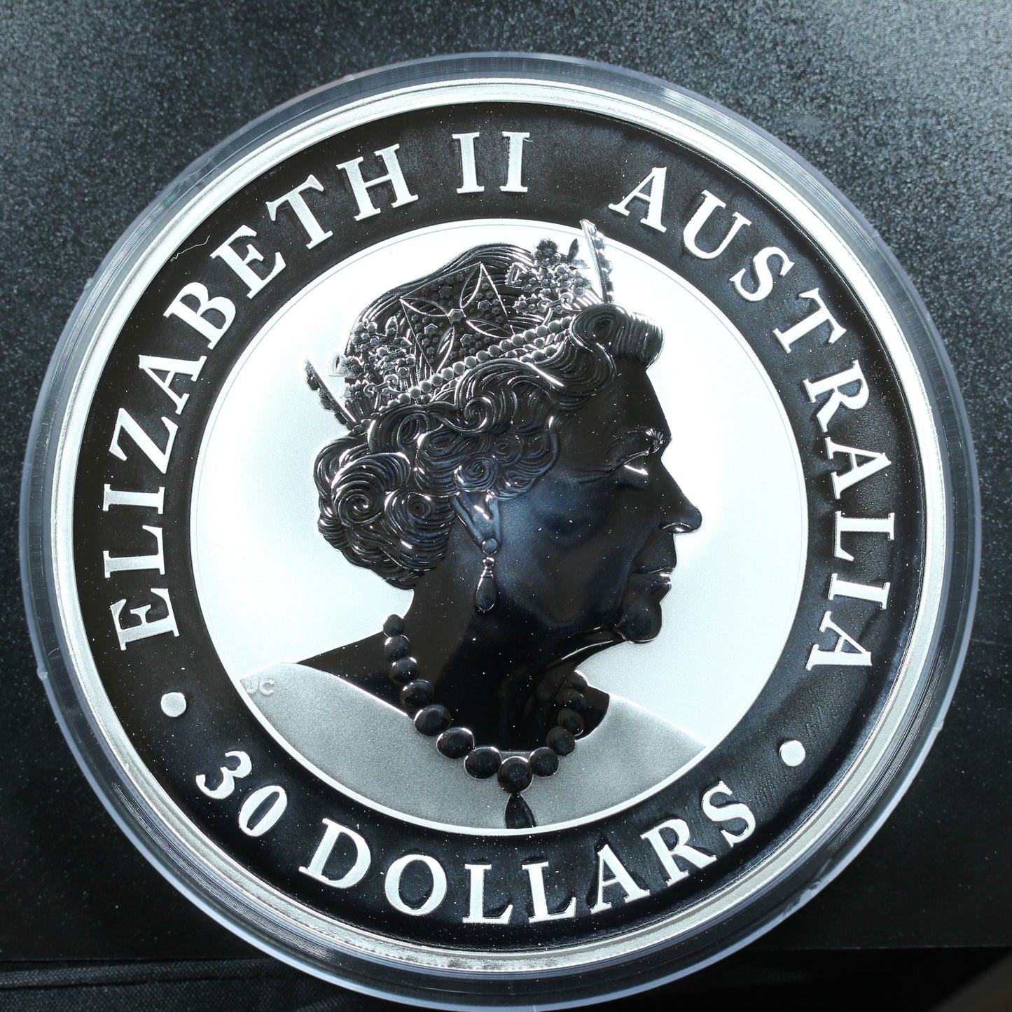 2022 P Australia 1 Kilo (32.15 ozt) Silver $30 Kookaburra BU .9999 Fine