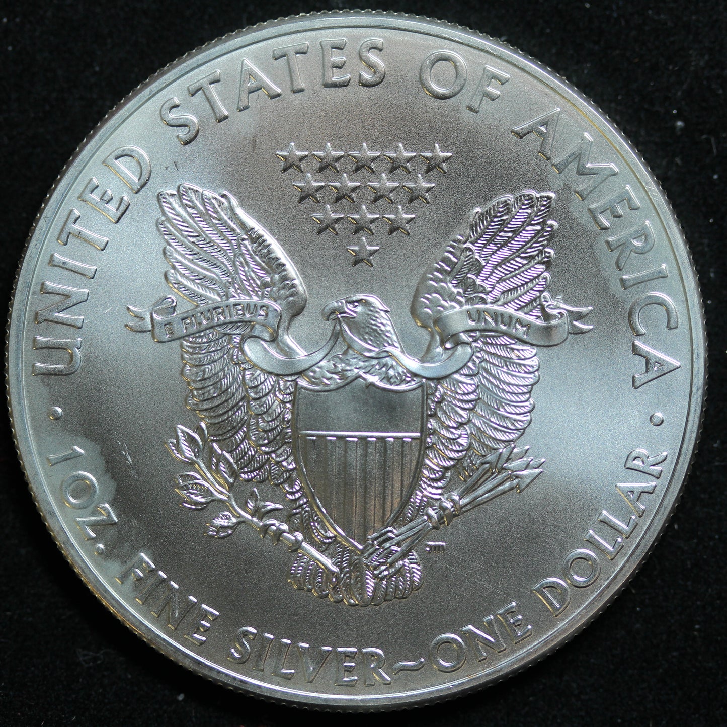 2012 American Silver Eagle 1 oz .999 Fine Silver Coin Marks/Spots