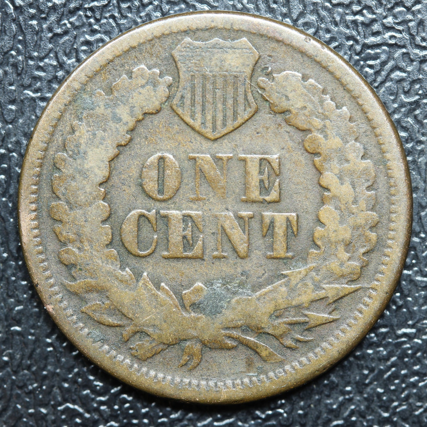 1864 "L" Indian Head Cent, L Not Visible Pointed Bust