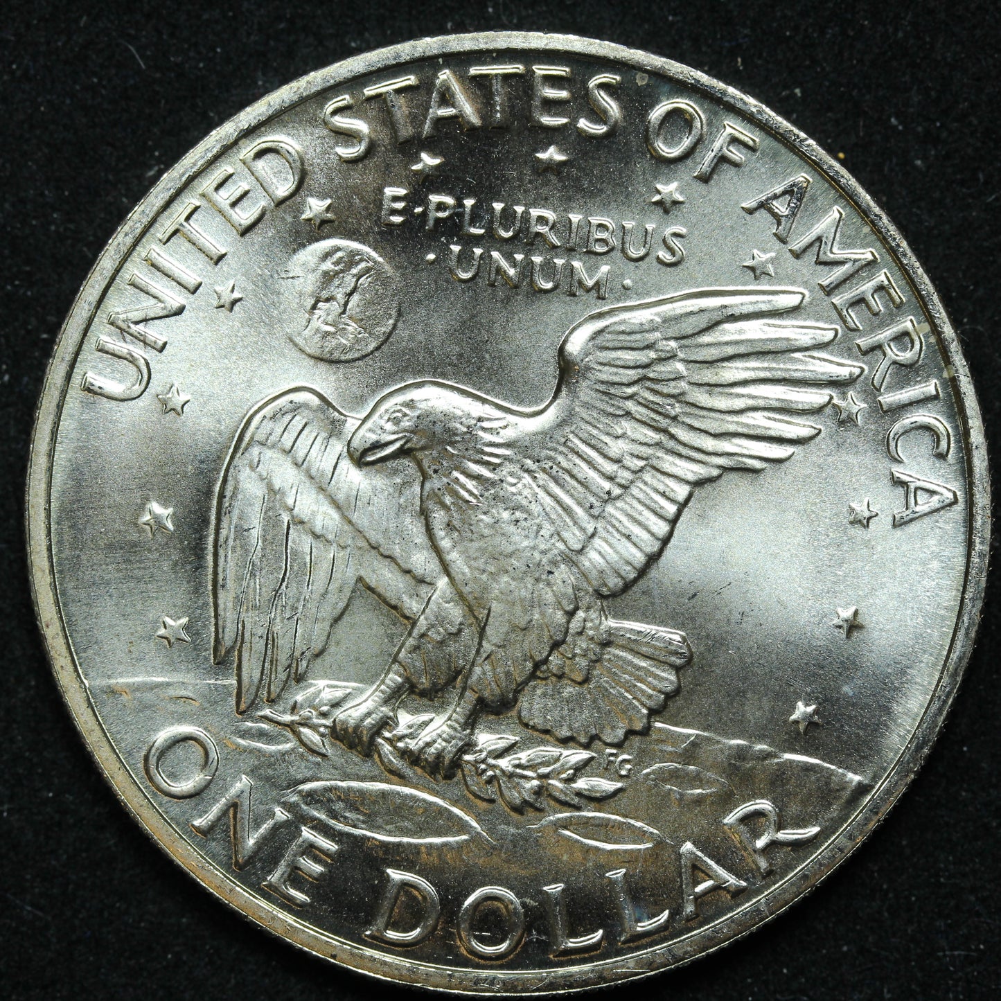 1972 S Eisenhower Uncirculated Silver Dollar
