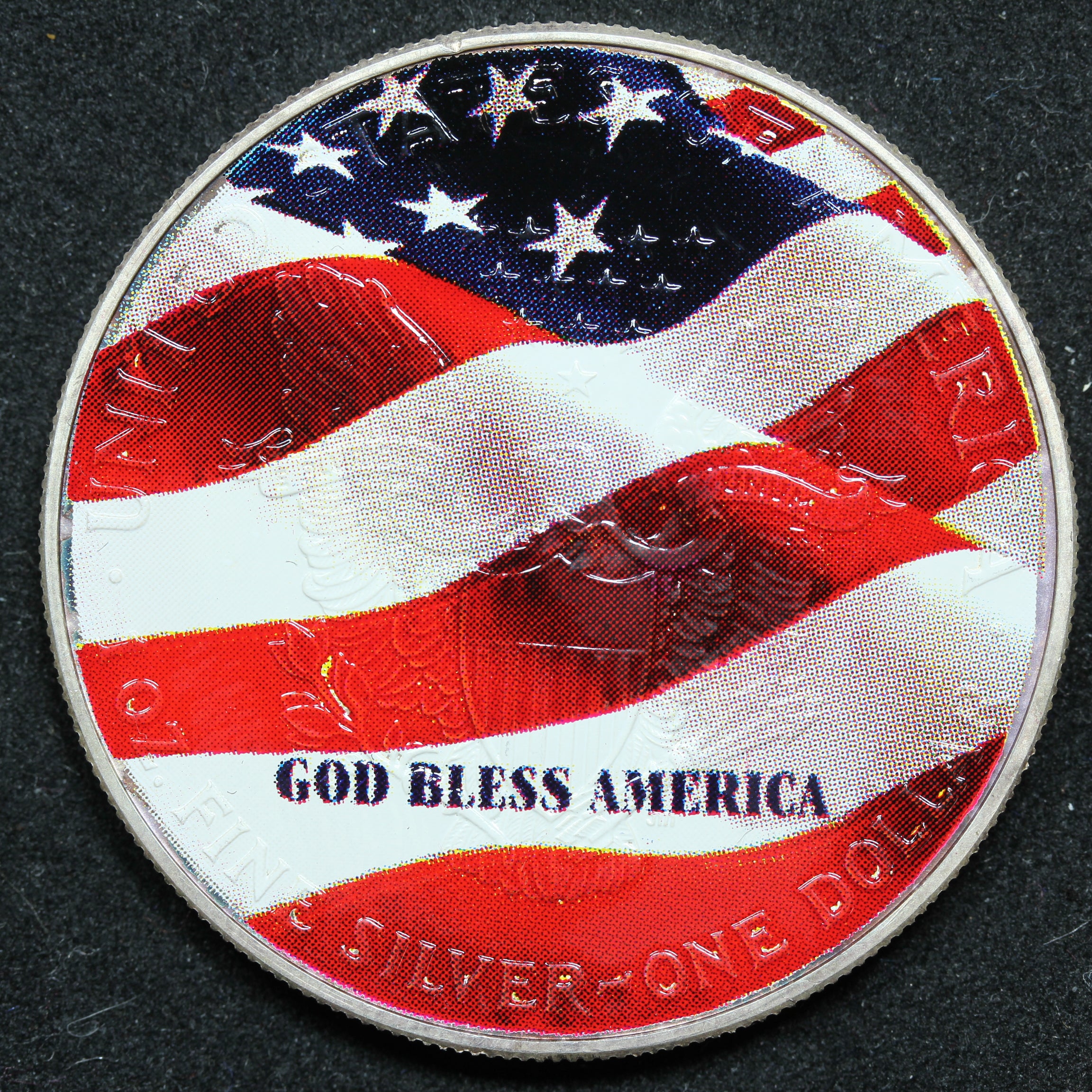 2001 American Silver Eagle $1 Bullion Coin .999 Fine 9/11 Twin