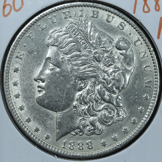 1888 P Morgan Silver Dollar - Philadelphia