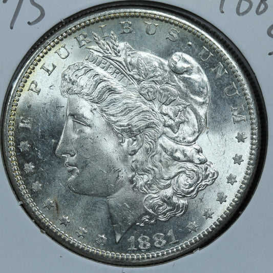 1881 S Morgan Silver Dollar - San Francisco