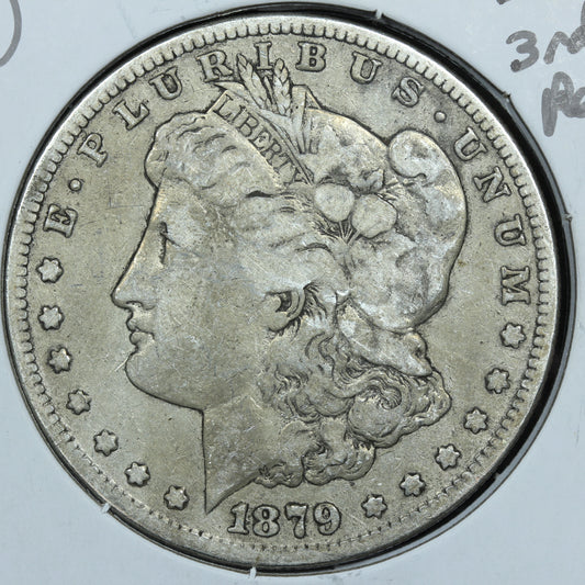 1879 S Morgan Silver Dollar 3rd Rev - San Francisco